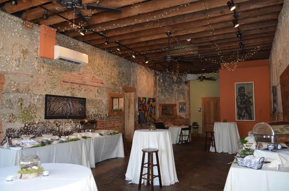 Incorporate History with weddings at the Artisan Traders